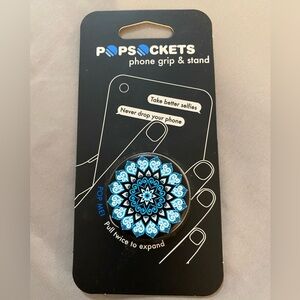 🩵PopSocket • peace/sky phone grip & stand